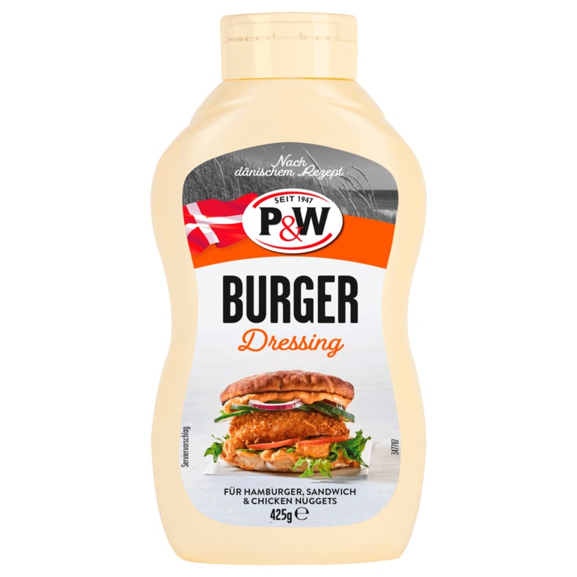 P&W Burger Dressing 425g